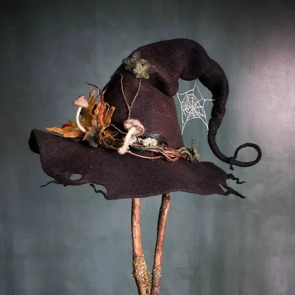 Halloween Party Felt Witch Hats 1