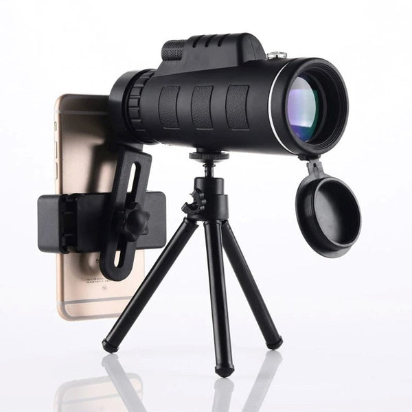 Starscope HD Monocular - High Power Monocular With Smartphone Holder & Tripod – Waterproof Monocular Telescope 0