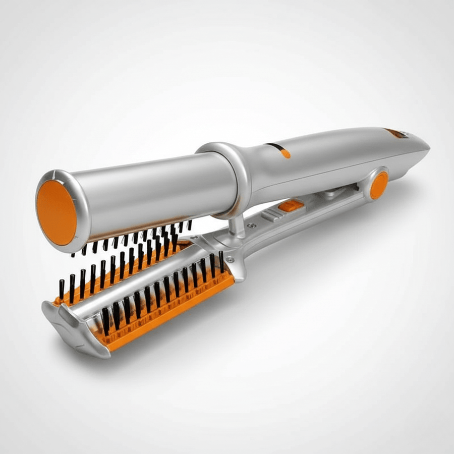 2-in-1 Rotating Hair Brush – Auto-Spin Styling Smoothing & Straightening 0