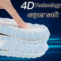 Cushioned Shoe Insoles with Arch Support Inserts for Men and Women – Trim-to-Fit Orthopedic Insoles for Comfort and Stability