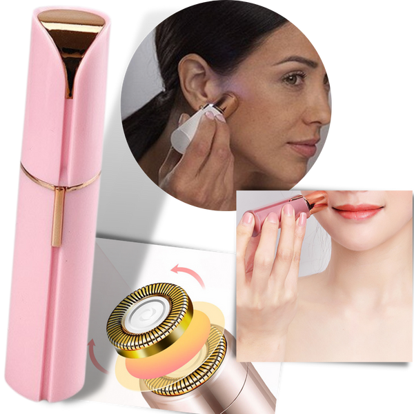 LumiSmooth Electric Facial Hair Removal Wand — LED Precision