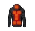 Electric Heating Jacket for Cold Weather, Adjustable Heat Zones, Unisex Design, Long Battery Life, Ideal for Outdoor Work and Winter Activities
