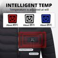 Electric Heating Jacket for Cold Weather, Adjustable Heat Zones, Unisex Design, Long Battery Life, Ideal for Outdoor Work and Winter Activities