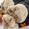 Heated Fleece-Lined Pants with Multiple Heating Zones for Cold Weather – Unisex Straight-Leg Design, Wind-Resistant, Adjustable Fit