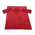 Heated Wearable Blanket with Sleeves and Chest Heating Panel, Plush Fleece Electric Throw with Adjustable Heat Levels