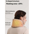 Heated Women's Neck Scarf Warmer with Quilted Design and 3 Adjustable Temperature Settings