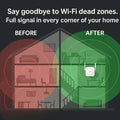 HomeReach Dual-Band WiFi Range Extender — Signal Booster