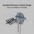 Long Range Digital HD TV Antenna With Full 360 Directional Motor And Mounting Pole 1