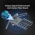 Long Range Digital HD TV Antenna With Full 360 Directional Motor And Mounting Pole 3
