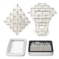 Magnetic Building Tiles | Creative Construction Set with 48 Rods & 35 Balls | Stress Relief for All Ages