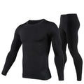 Men's Electric Heated Thermal Underwear Set with USB Power and Flatlock Seams – Soft Knit Thermal Wear for Cold Weather