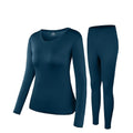 Men's Electric Heated Thermal Underwear Set with USB Power and Flatlock Seams – Soft Knit Thermal Wear for Cold Weather