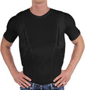 Men/women's Concealed Leather Holster T-shirt 5