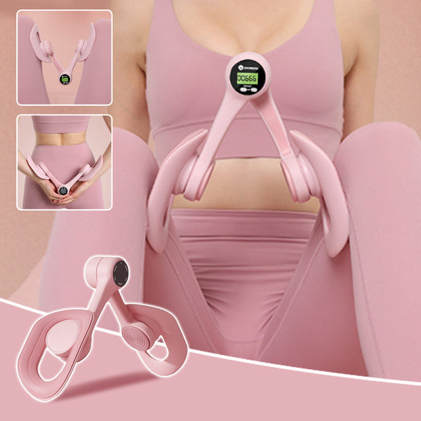 Smart Pelvic Floor Trainer with Digital Counter — Full Body Support