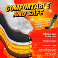 Rechargeable Heated Insoles with Remote Control – Slim Heated Shoe Inserts for Targeted Foot Warmth, 3 Adjustable Heat Levels