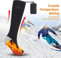 Rechargeable Heated Socks for Men and Women – Fast Heat-Up with Adjustable Temperature Control, Warming Socks for Cold Weather