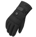 Unisex Heated Gloves with Quick Heat Activation and Adjustable Temperature Levels for Cold Weather – Ideal for Skiing and Outdoor Activities