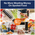 Vacuum Sealer Machine for Food Storage with Powerful Suction and Airtight Seal – Compact Design for Easy Operation