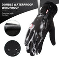 Waterproof Winter Gloves with Touchscreen and Fleece Lining for Warmth and Grip