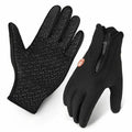 Waterproof Winter Gloves with Touchscreen and Fleece Lining for Warmth and Grip